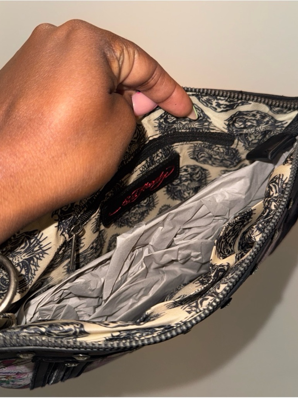 Ed Hardy Purse - Picture 4 of 6